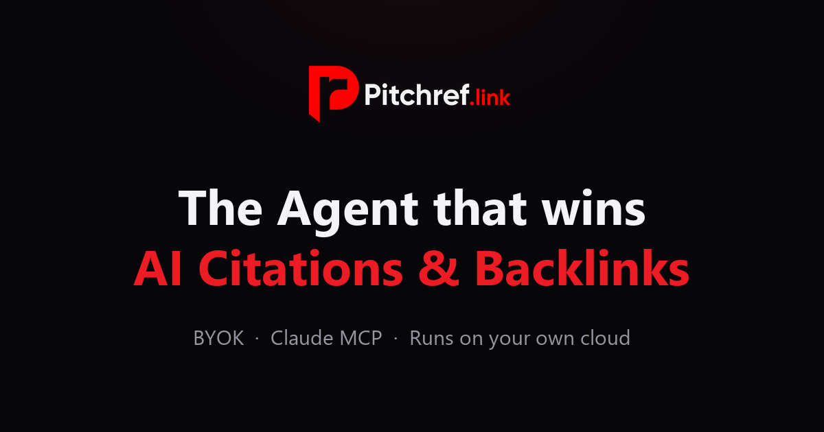 Pitchref, Your Free Citations outreach Agent