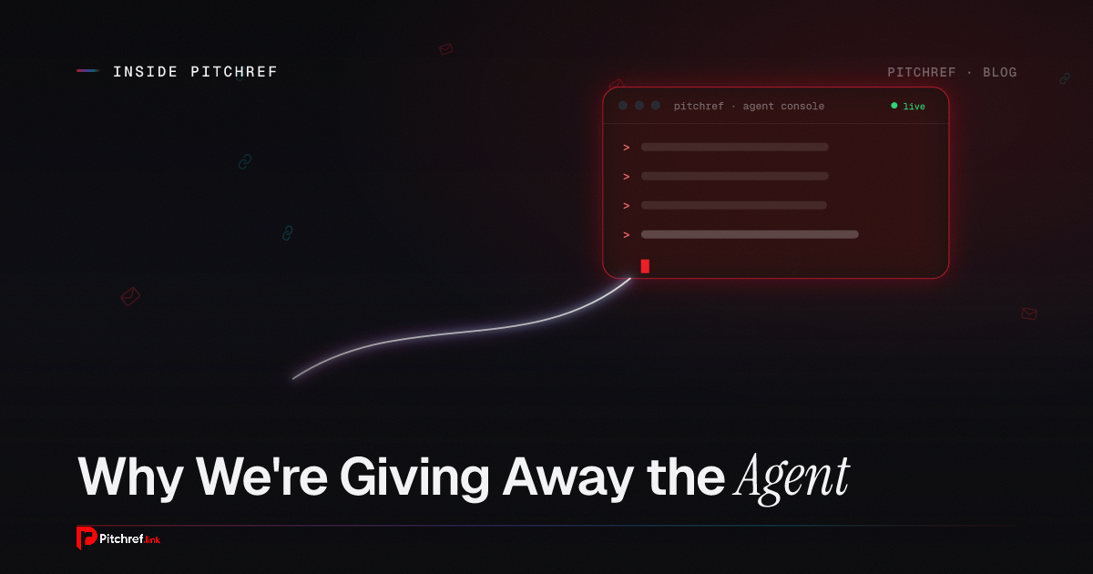 Why We're Giving Away the Agent